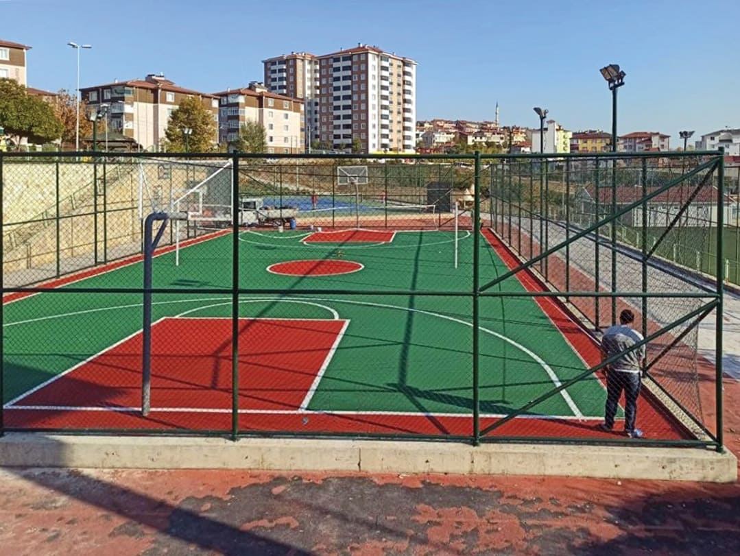 Akrilik Spor Sahaları uygulama örneği