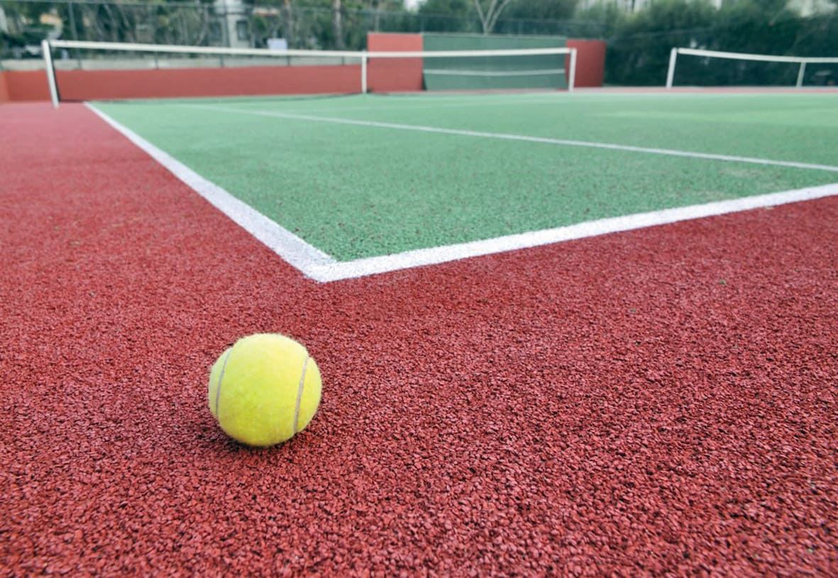Akrilik Spor Sahaları uygulama örneği