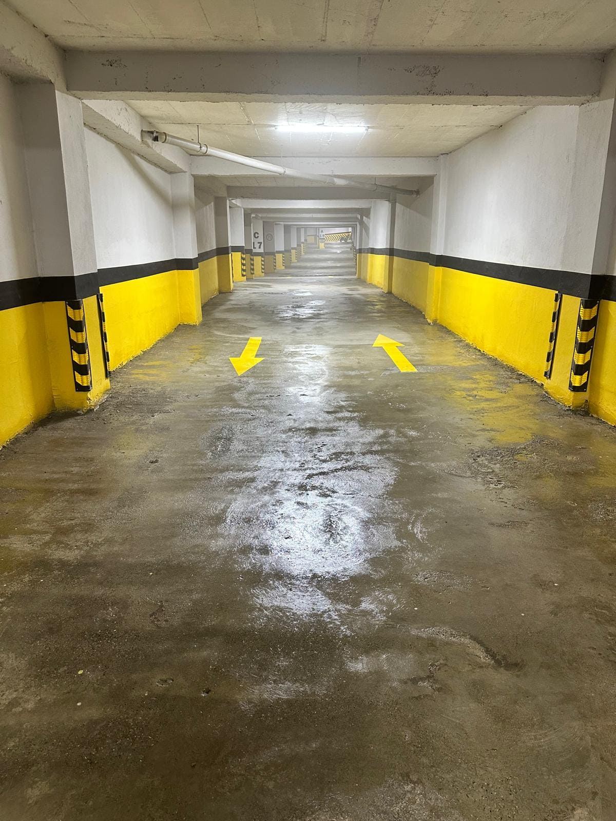 Fabrika ve Depo İş Güvenliği Çizgileri uygulama örneği